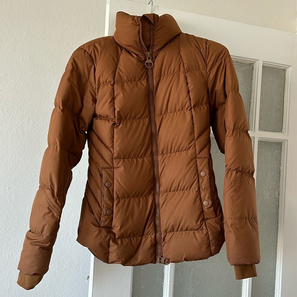 Athleta Downtown Puffer Jacket Rust - image 5